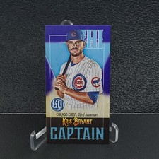 2021 GYPSY QUEEN KRIS BRYANT CAPTAIN MINIS INDIGO 222/250 CHICAGO CUBS