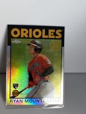 2021 Topps Chrome 1986 Topps Ryan Mountcastle #86BC-17 RC Rookie 35th Foil