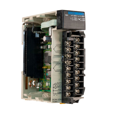 Omron CQM1-TC001 Temperature Control Unit for J K Thermocouple B2B Fast Shipping