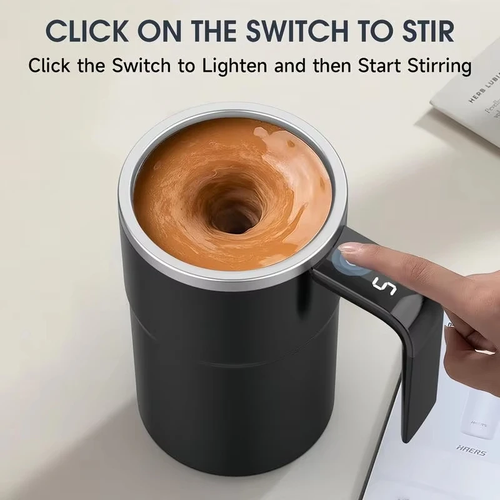 380ml Automatic Magnetic Mug Electric Self Stirring Mug Mixing Coffee Milk Cup A - Picture 4 of 28