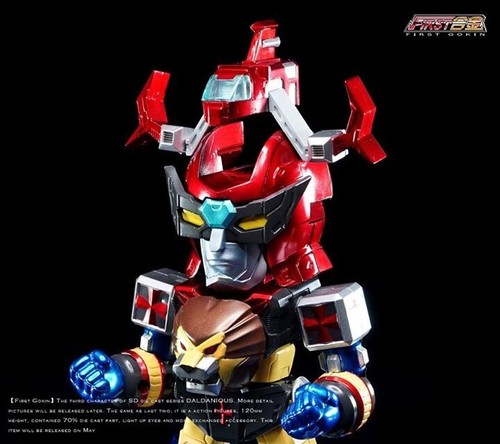 DREAM EX DIECAST daltanious deltanious SD Q Gokin Voltron Popy Godaikin Chogokin - Picture 9 of 14