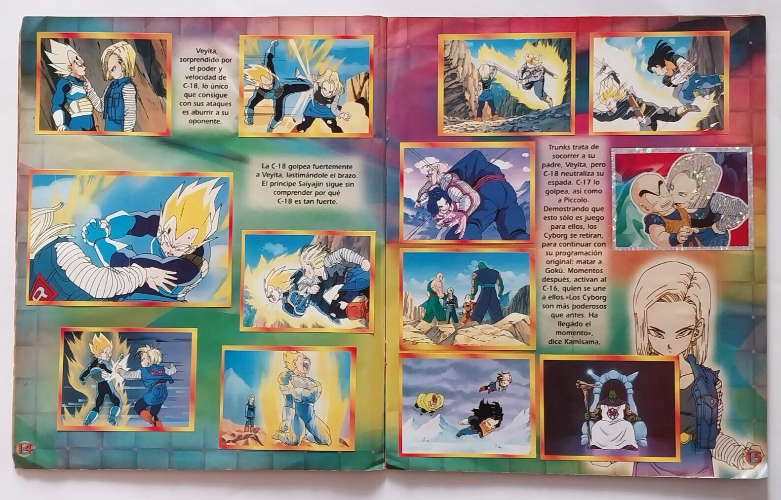 DRAGON BALL Z 5 Album Complete 100% PERU 1999 Navarrete Majin Buu