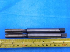 2PCS REIFF & NESTOR 1/2 20 NF HSS PLUG TAP 4 STRAIGHT FLUTE .5 MADE IN USA