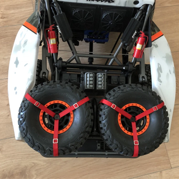 3 Way Spare Tires Down Strap For 1/5 1/10 RC Short Truck Rock Crawler UND - Image 4 of 4