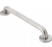 MOEN Home Care 12" Peened Concealed Screw Grab Bar Stainless Steel R8712P
