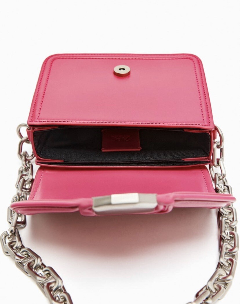 [ZARA]NEW★モダンビンテージスクエア BAG★携帯かばん org.jpg