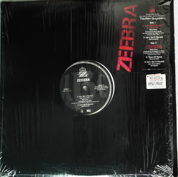 ZEEBRA instrumental LPレコード二枚組 【公式通販】