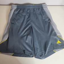 Adidas Climalite Mens Shorts   Medium   Gray   Mesh   Jogging / Athletic / Gym