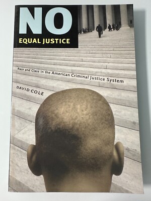 No Equal Justice by David Cole Paperback Nonfiction Current Events Law Book
