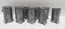 SET SCREW COUPLING , OAL 1-7/8" , 3/4" ID , TRADE SIZE 1/2" EMT LOT OF 10