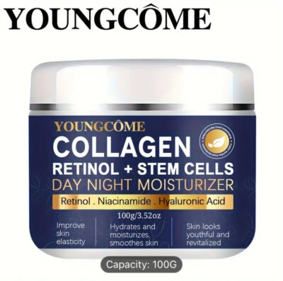 Youncome Collagen + Retinol-Stem Cells-Hyaluronic Acid-Niacinamide 3.52oz(100ml)