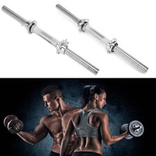 Adjustable Dumbbell Bar Handles 1 Inch Pair Threaded Dumbbell Handles For Gym