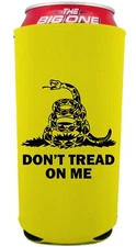 Gadsden Flag 24/25oz. Can Coolie, Snake Don't Tread