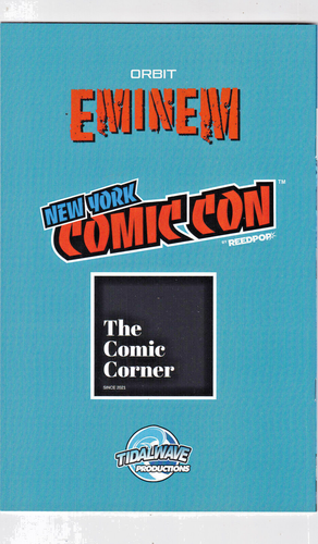 ORBIT EMINEM RAPGOD #1 NM STERANKO HULK HOMAGE TRIBUTE NYCC #60/300 SLIM SHADY - Picture 2 of 2