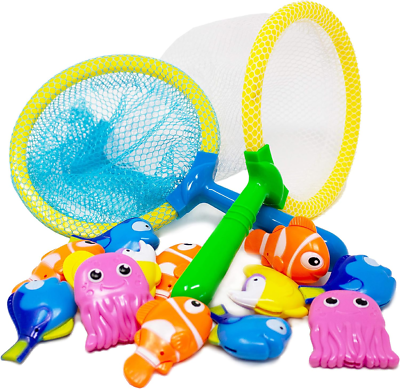 #ad #ad Dive amp; Grab Fishing Game Set 14 Pc Sinking Swimming Pool Toys for Kids Water