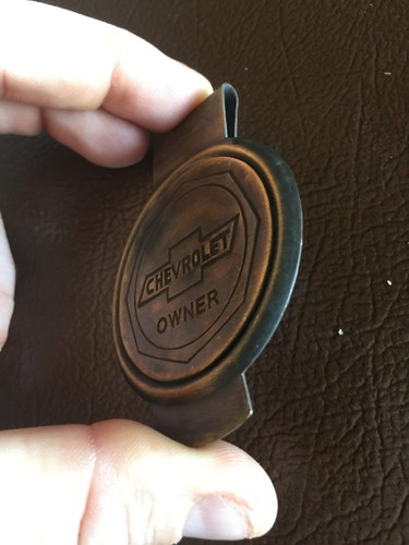 Chevrolet Money Clip CHEVY HOTROD Collector Brass Cash Patina Auto Car Silverado - 第 7/10 張圖片