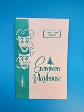 EVERGREEN PLAYHOUSE-1988-1989 Season-The Odd Couple-Program By Neil Simon