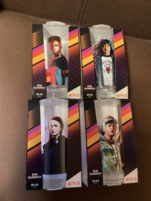 Netflix Stranger Things 4 Gläser Zum Sammeln Neu/OVP