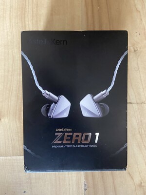 Used Astell & Kern AK Zero1 In-Ear Monitor Headphones With Retail Packaging