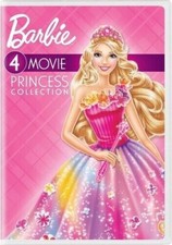 Barbie: 4-Movie Princess Collection DVD 
