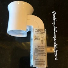 Bath and Body Works WALLFLOWER Plug In White Flare top Diffuser 