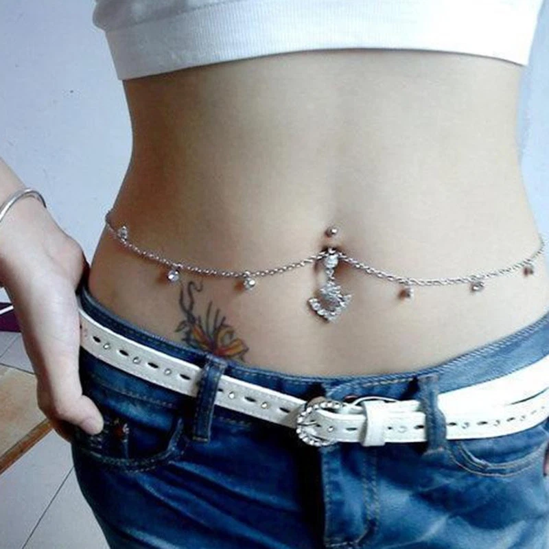 louis vuitton belly ring