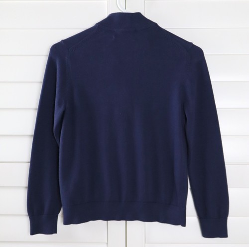 VINEYARD VINES NWT $75 Boys Boathouse Quarter Zip Sweater Top Size Small 8 10 - Picture 4 of 4