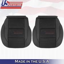 2008 to 2015 For Nissan Titan Driver & Passenger Bottom Cloth Cover Black