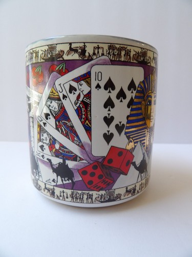 Las Vegas Nevada Souvenir Egyptian Motif Coffee Mug - Picture 2 of 3