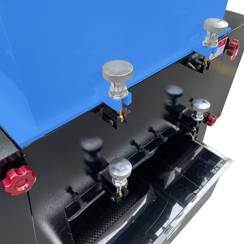220V Blue Heavy 600 Type Plastic Crusher Plastic Material Shredder 3PH 20HP 15KW - Picture 16 of 19