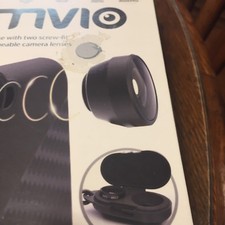 New Imvio Phone Case With 2 Screw-Fit Lenses Lens Case Black-6 Plus