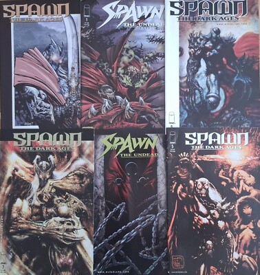 Spawn Dark Ages 1 - 29 Spawn Undead 1 - 9 US image Todd McFarlane comic Englisch