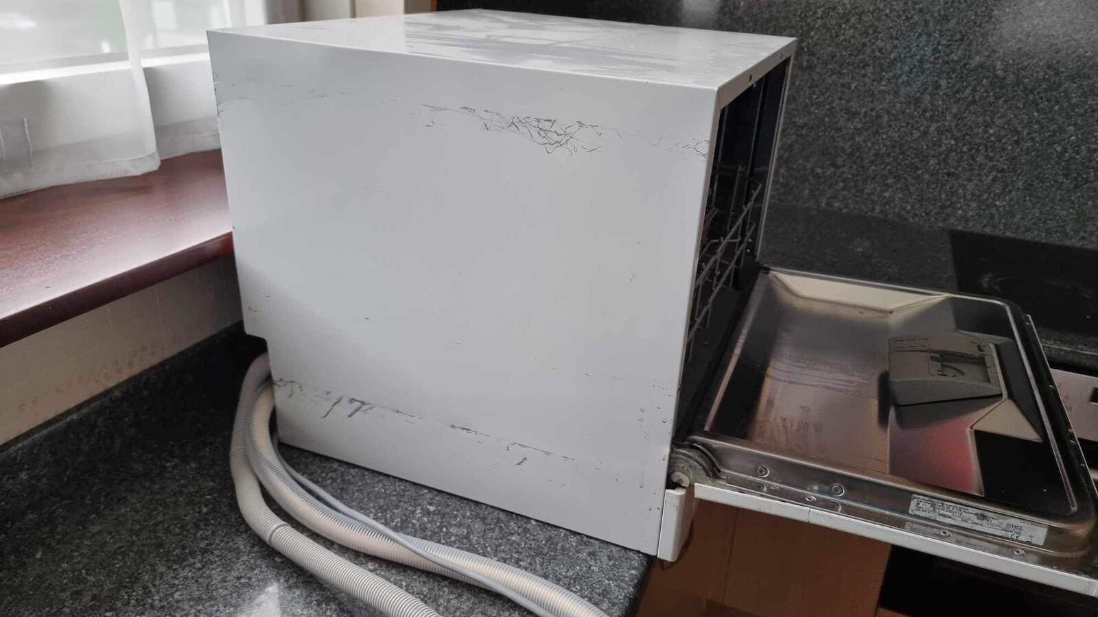 Bosch Serie 4 SKS62E32EU Compact/Table Top Dishwasher White