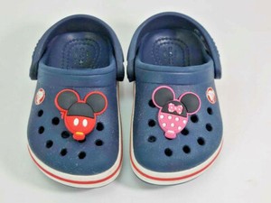 disney crocs blue