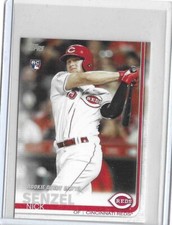 2019 TOPPS MINI On Demand NICK SENZEL Base Card Reds Rookie Debut RC #US95