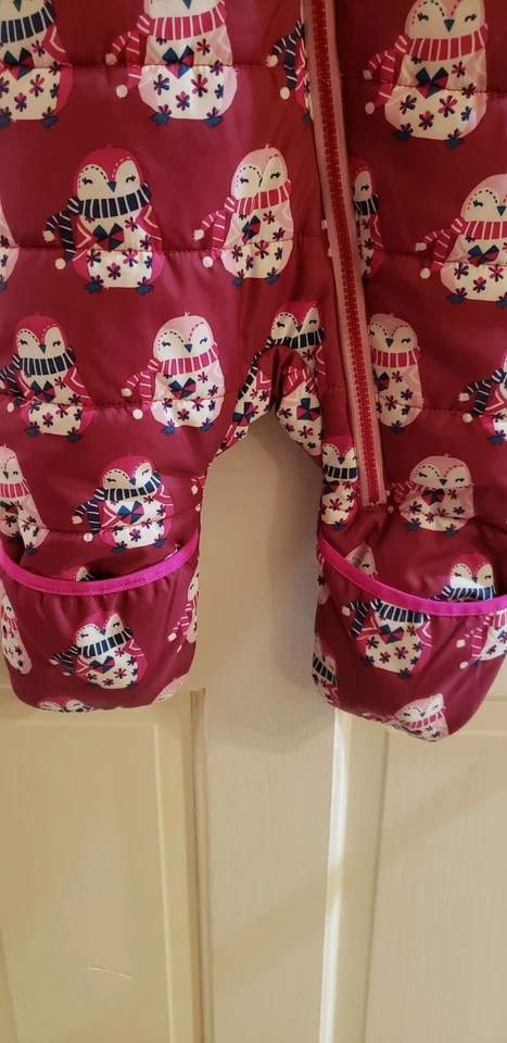 MINI PAQUETE DE INVIERNO HATLEY BEBÉ NIÑA PINGÜINOS DE PELUCHE TALLA 12-18m Foto 4 de 4