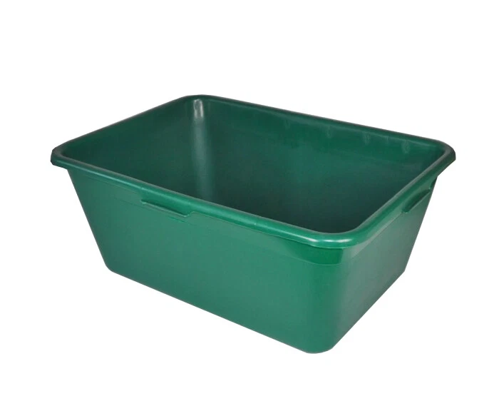 1A-HANDELSAGENTUR 2er Set Jagdwanne Wildwanne 65 Liter grün Kofferraumwanne Jägerwanne universal