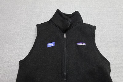 交渉可 Patagonia better sweater vest BLACK Patagonia Better Sweater Vest Womens Small Black Fleece