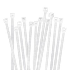 250 Pack 8Inch Self-Locking Cable Zip Ties for Indoor Outdoor Workshop
