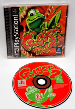 FROGGER 2 PS1 CIB COMPLETE IN BOX SONY PLAYSTATION GAME ATARI