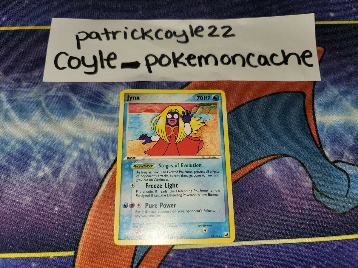 Jynx Rare EX Unseen Forces 28/115 NM