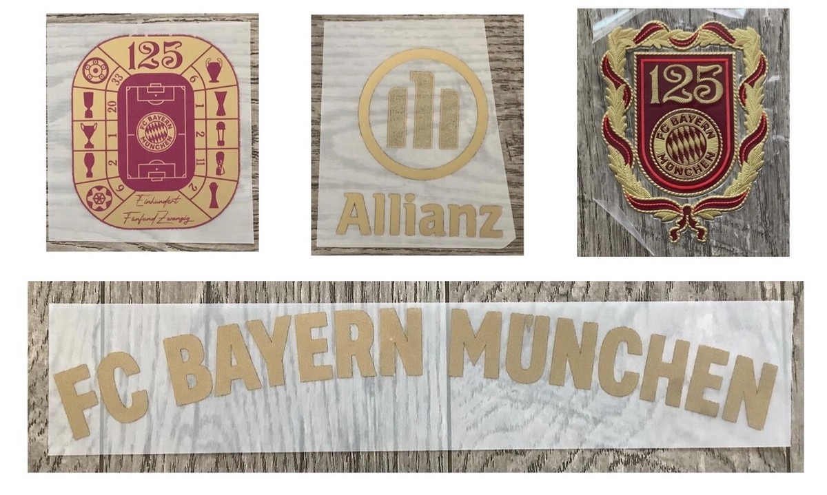 Special Edition BAYERN MUNICH 125 Anniversary Football patch | eBay