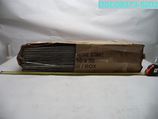 QTY 50: Yard Signs Step H Frame Stakes 10 x 30 inch