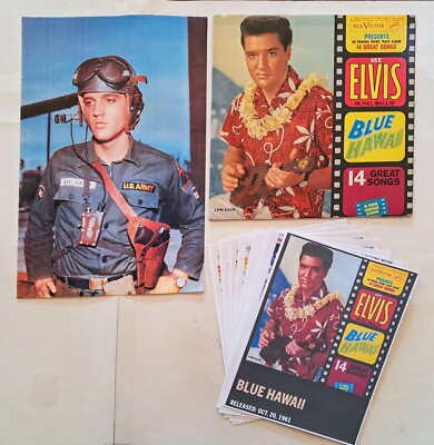 英LP Elvis Presley Blue Hawaii UK盤 Mono深溝 Elvis Presley Blue Hawaii - 1st - Mono UK vinyl LP album (LP