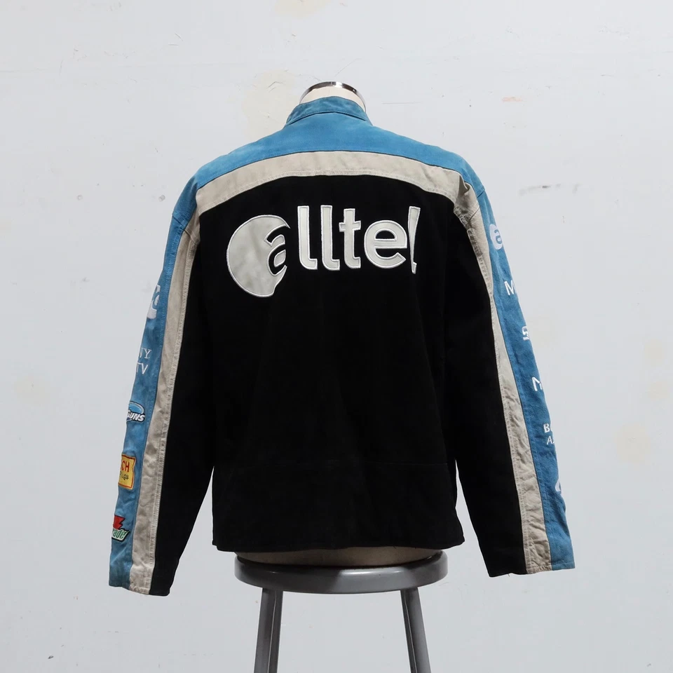Vintage Ryan Newman Nascar Racing Jacket Alltel by Chase Authentics 3155 - Image 3 of 4