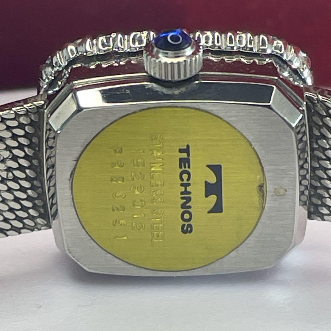 TECHNOS JEWEL BRACELET 腕時計 TECHNOS JEWEL BRACELET QZ LADIES WRISTWATCH 70S VINTAGE