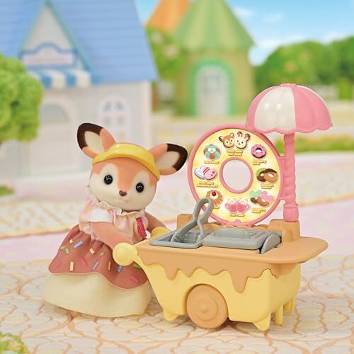 HAMBURGERWAGEN SYLVANIAN FAMILIES Epoch Calico Critters MI-91 Aus