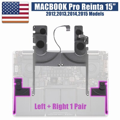 LR Loud Speaker Loudspeaker For MacBook Pro Retina 15'' A1398 2012 2013 2014 2015