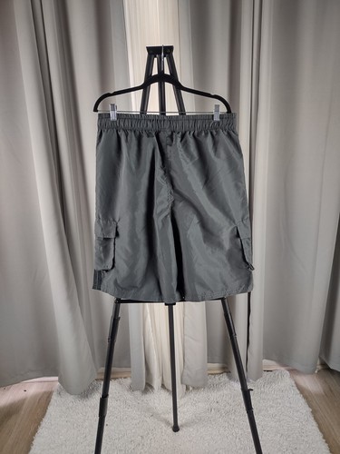 Tru Cal Gray Drawstring Mesh Lined 2 Side Pockets Swim Shorts Size 2XL (NWT) - Picture 3 of 11