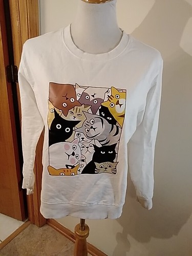 Romwe brand women's sweatshirt white w 